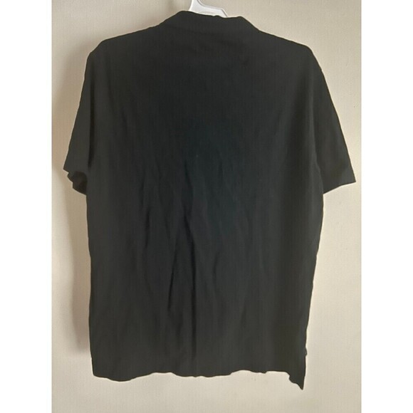 Men’s Robert Graham Polo Shirt Classic Fit Black Short Sleeve XL - Picture 2 of 7